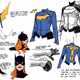 A reference sheet of Barbara’s new costume.